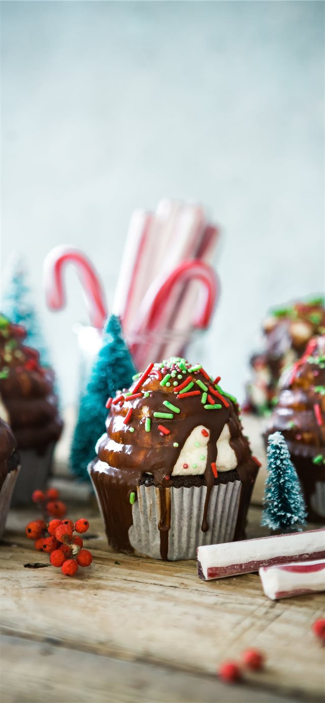 1125x2436 Holiday Hi Hats - sprinkles iPhone X Wallpaper