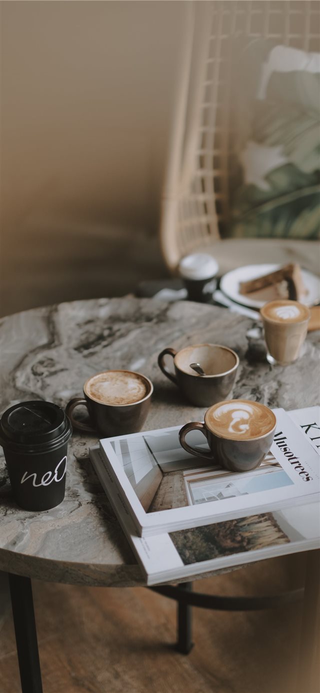1125x2436 c o f f e e - aesthetic iPhone X Wallpaper