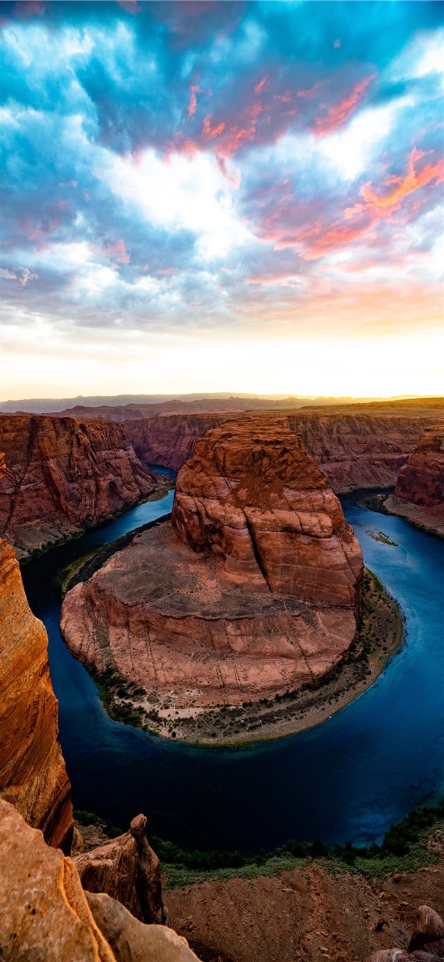 1125x2436 Horseshoe Bend - background iPhone X Wallpaper