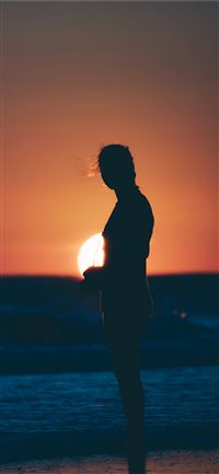 Setting and Rising wallpaper