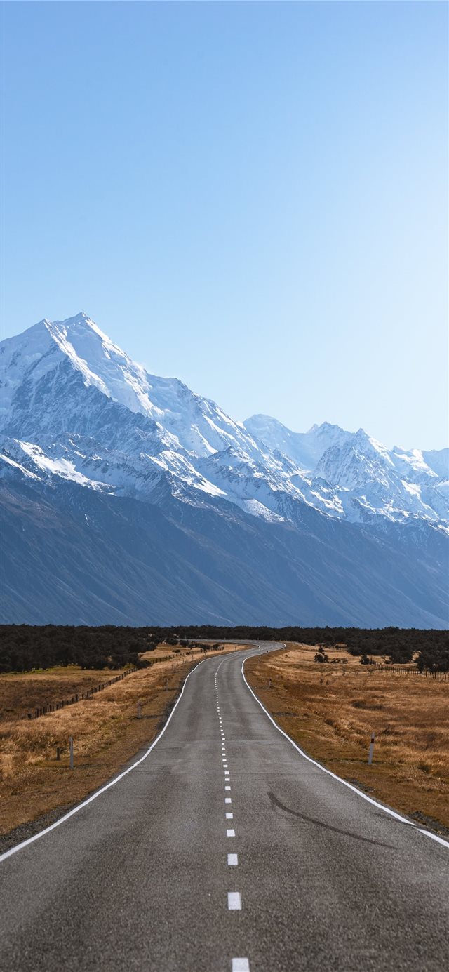 1125x2436 Mount Cook  New Zealand - photo iPhone X Wallpaper