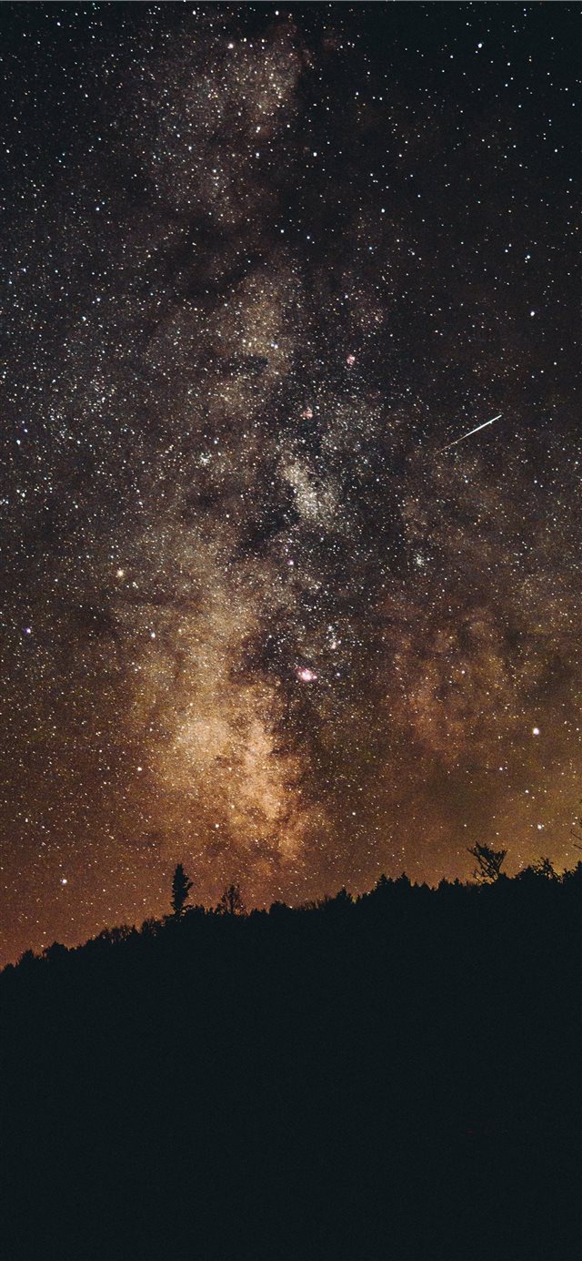 1125x2436 Late night Valley Spots  Weston  Vermont - exposure iPhone X Wallpaper