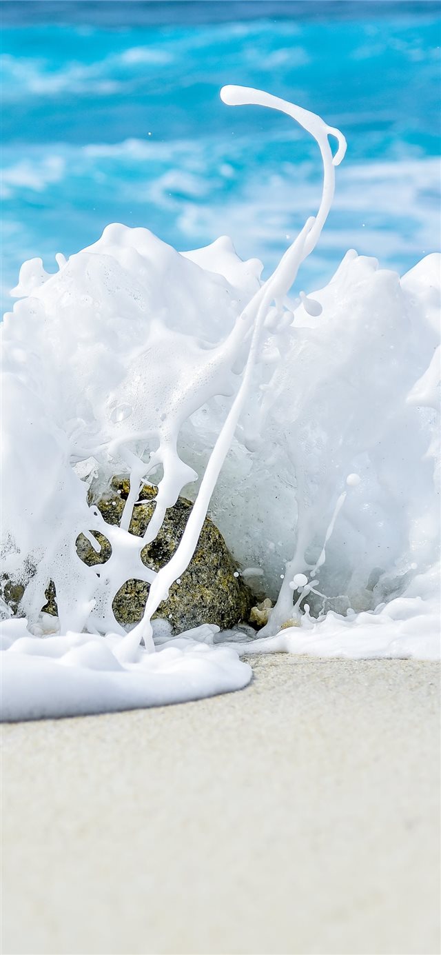 1125x2436 Art of waves - wave iPhone X Wallpaper
