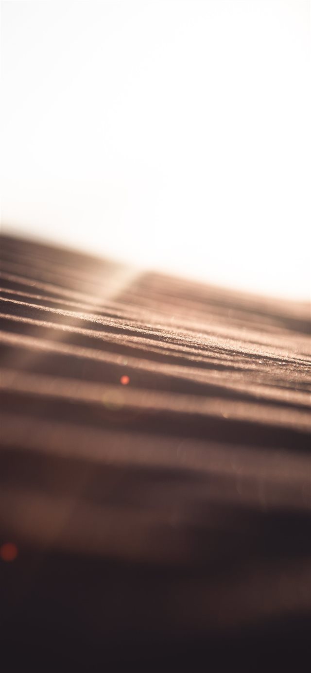 1125x2436 Golden hour - bokeh iPhone X Wallpaper
