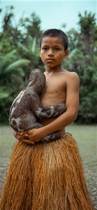 Young Yagua wallpaper