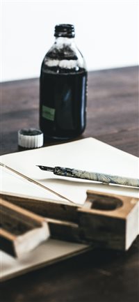 Pen notebook wallpaper