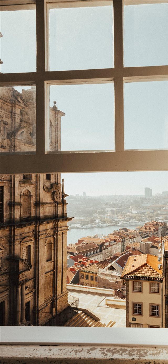 1125x2436 Porto  Portugal - window iPhone X Wallpaper