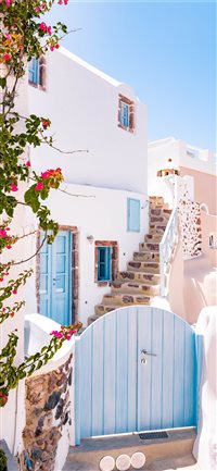 Greek Cottage wallpaper