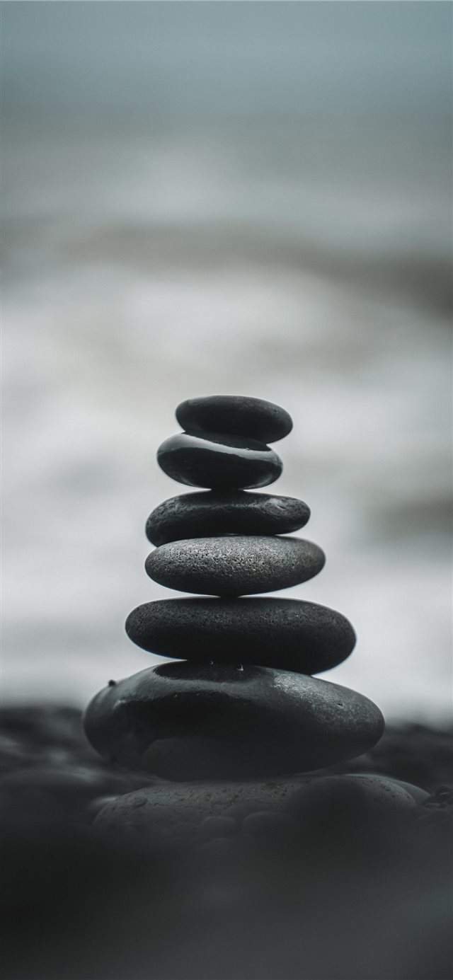1125x2436 Stacks - sea iPhone X Wallpaper