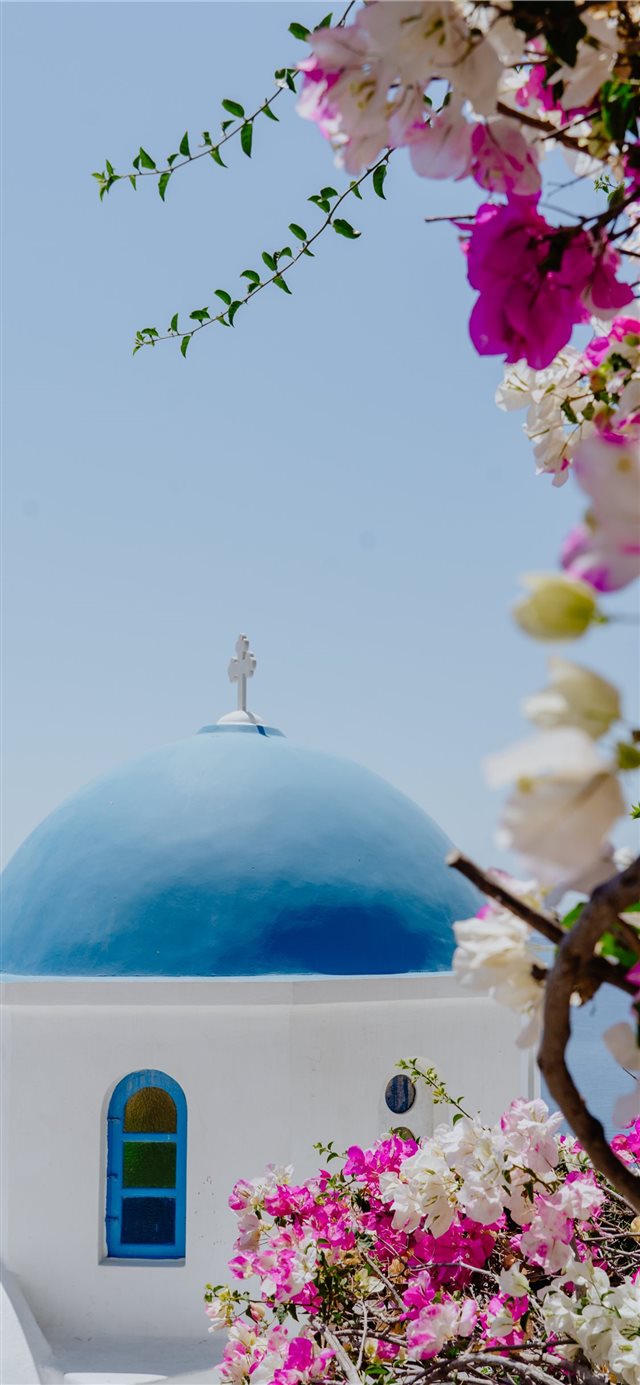 1125x2436 Oia  Greece - santorini iPhone X Wallpaper