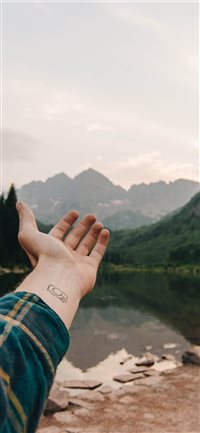 Tattoo Reflection wallpaper