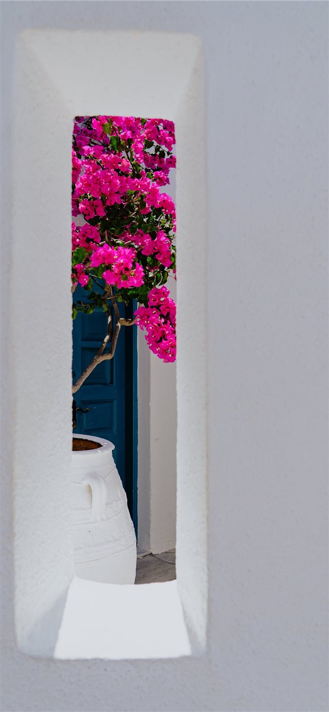1125x2436 Oia  Greece - santorini iPhone X Wallpaper