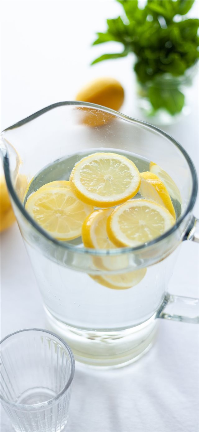 1125x2436 lemon - glass iPhone X Wallpaper