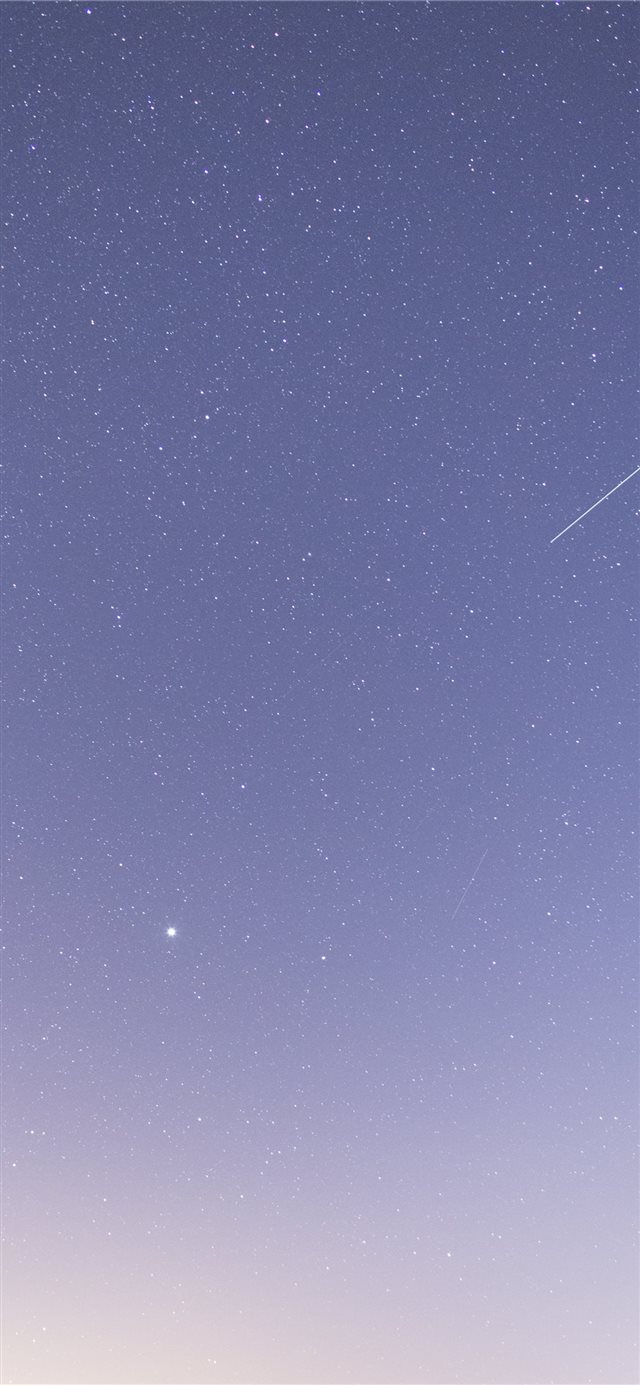 1125x2436 Gradient Night Sky - outdoor iPhone X Wallpaper