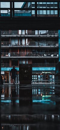 rainy days in Olso wallpaper