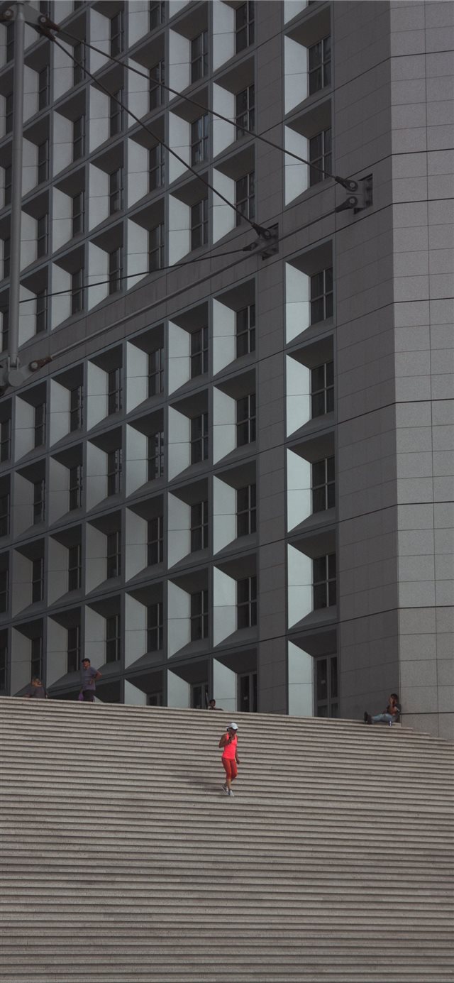 1125x2436 Grande Arche  - berlin iPhone X Wallpaper