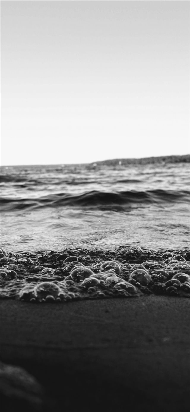 1125x2436 Kaunas  Lithuania - black and white iPhone X Wallpaper