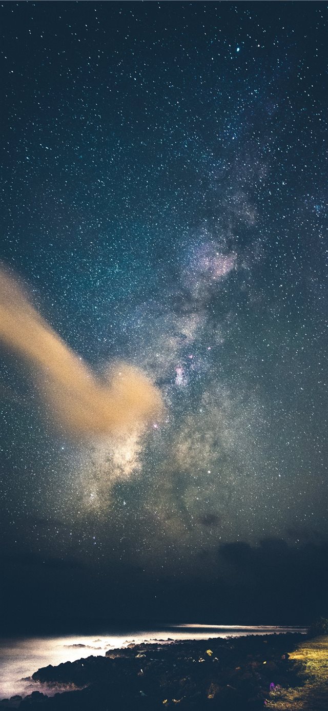 1125x2436 Dark Paradise - night iPhone X Wallpaper