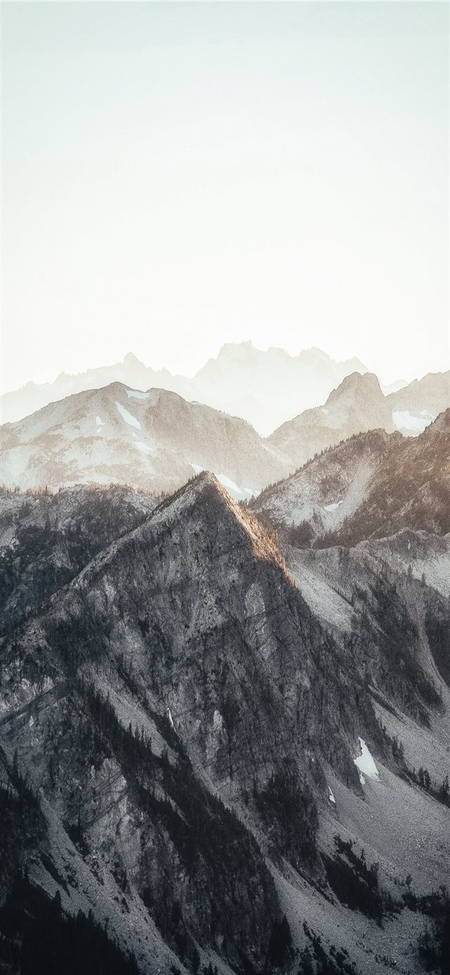 1125x2436 Valleys - dolomite iPhone X Wallpaper