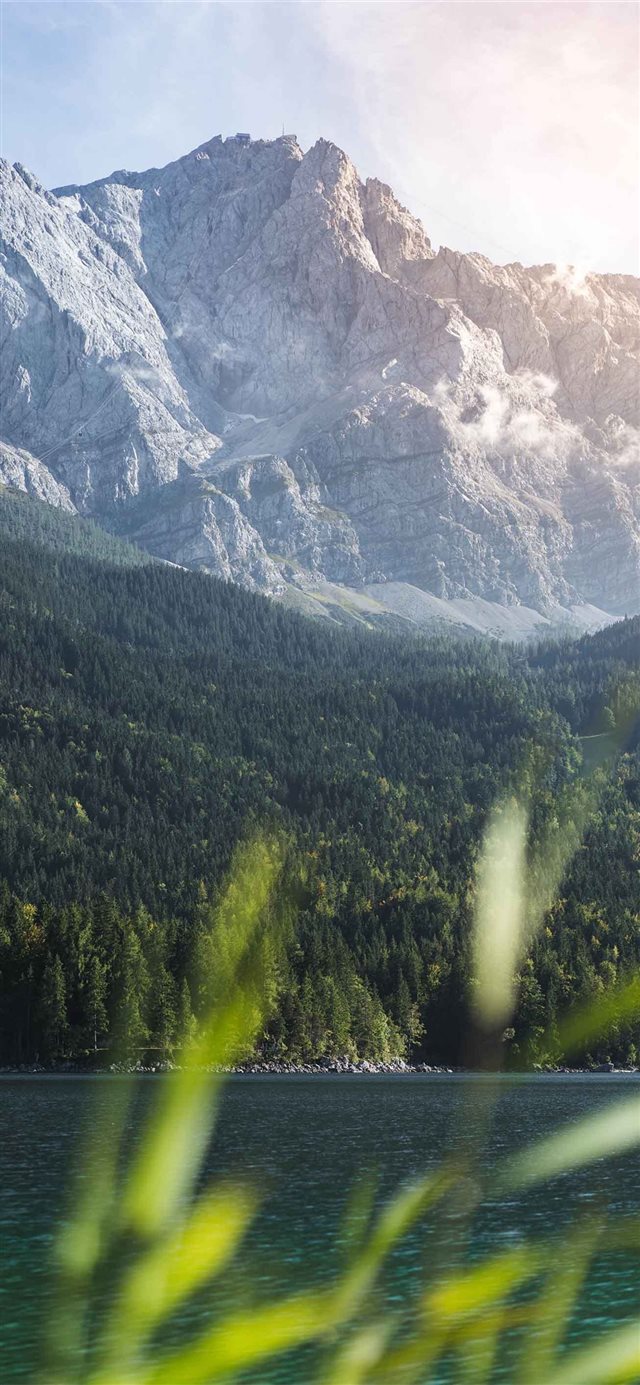1125x2436 Zugspitze - panorama iPhone X Wallpaper