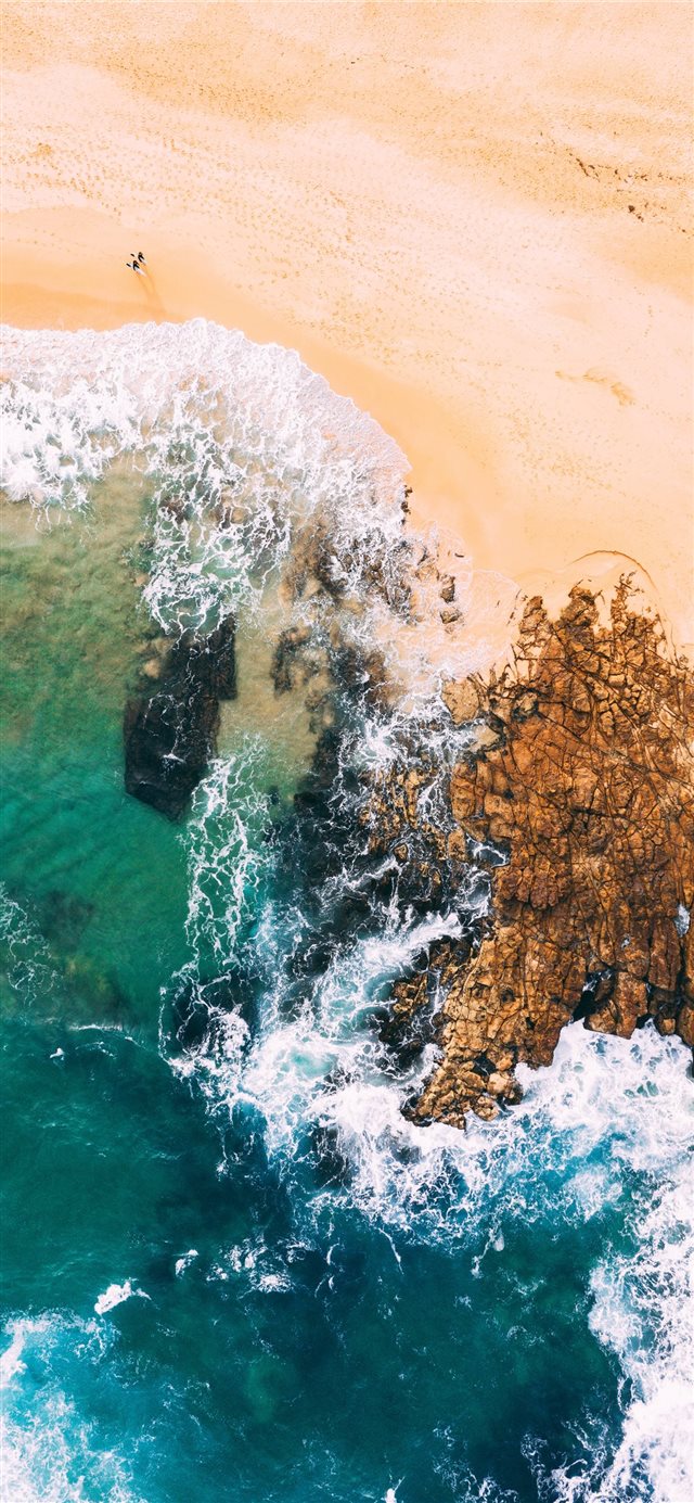 1125x2436 Soaring Shores of NSW - coast iPhone X Wallpaper