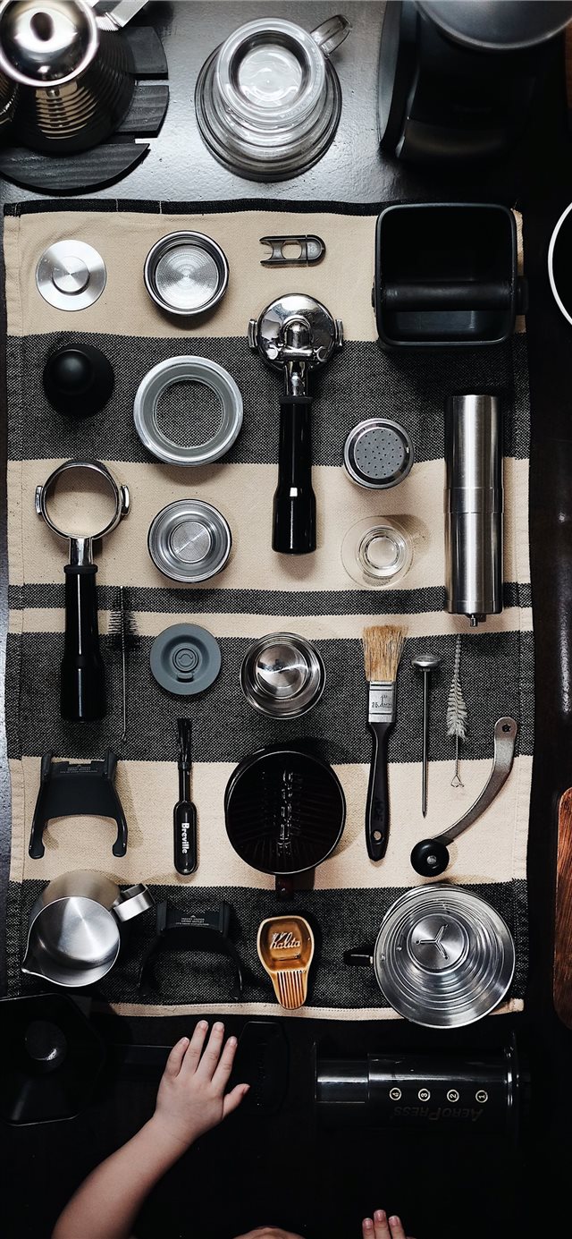 1125x2436 Coffee Equipment -  iPhone X Wallpaper