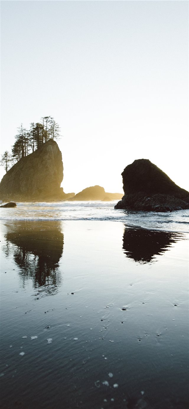 1125x2436 Golden Hour in the Olympic - golden iPhone X Wallpaper