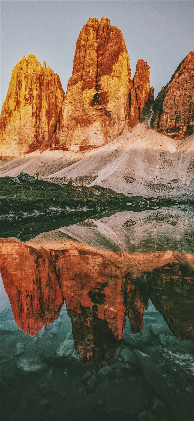 1125x2436 Three peaks Lavaredo - ridge iPhone X Wallpaper