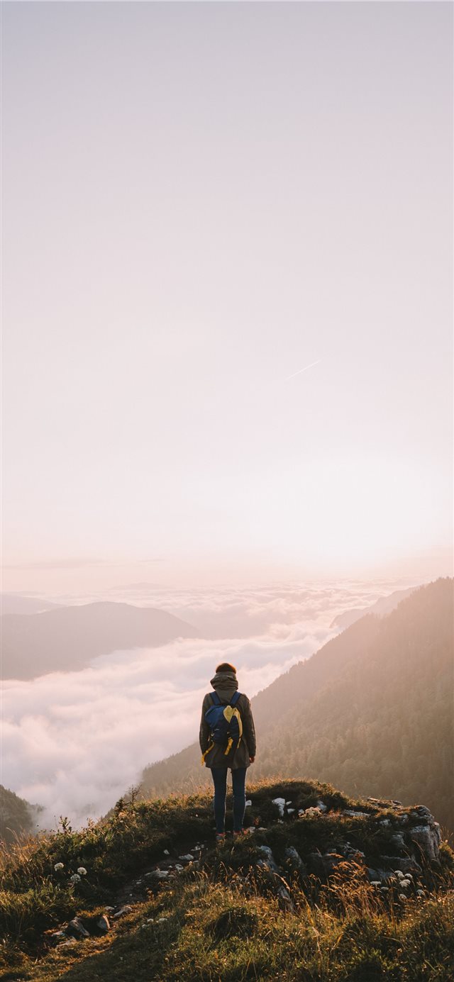 1125x2436 Breath in - hike iPhone X Wallpaper