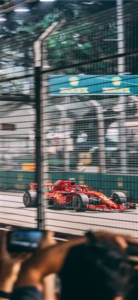 Cherry Red Ferrari wallpaper