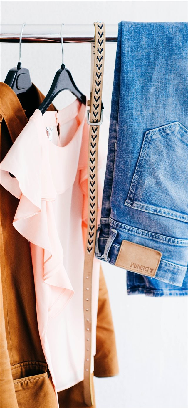 1125x2436 wardrobe - jean iPhone X Wallpaper