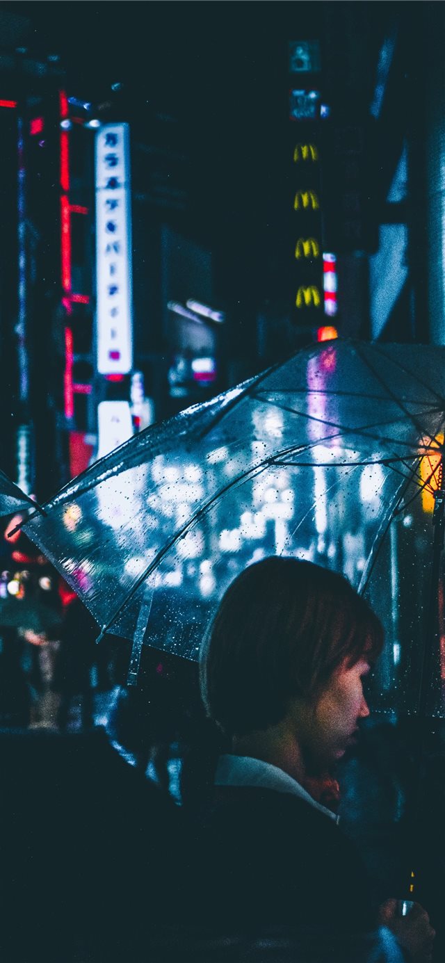 1125x2436 The Lost Girl - moody iPhone X Wallpaper