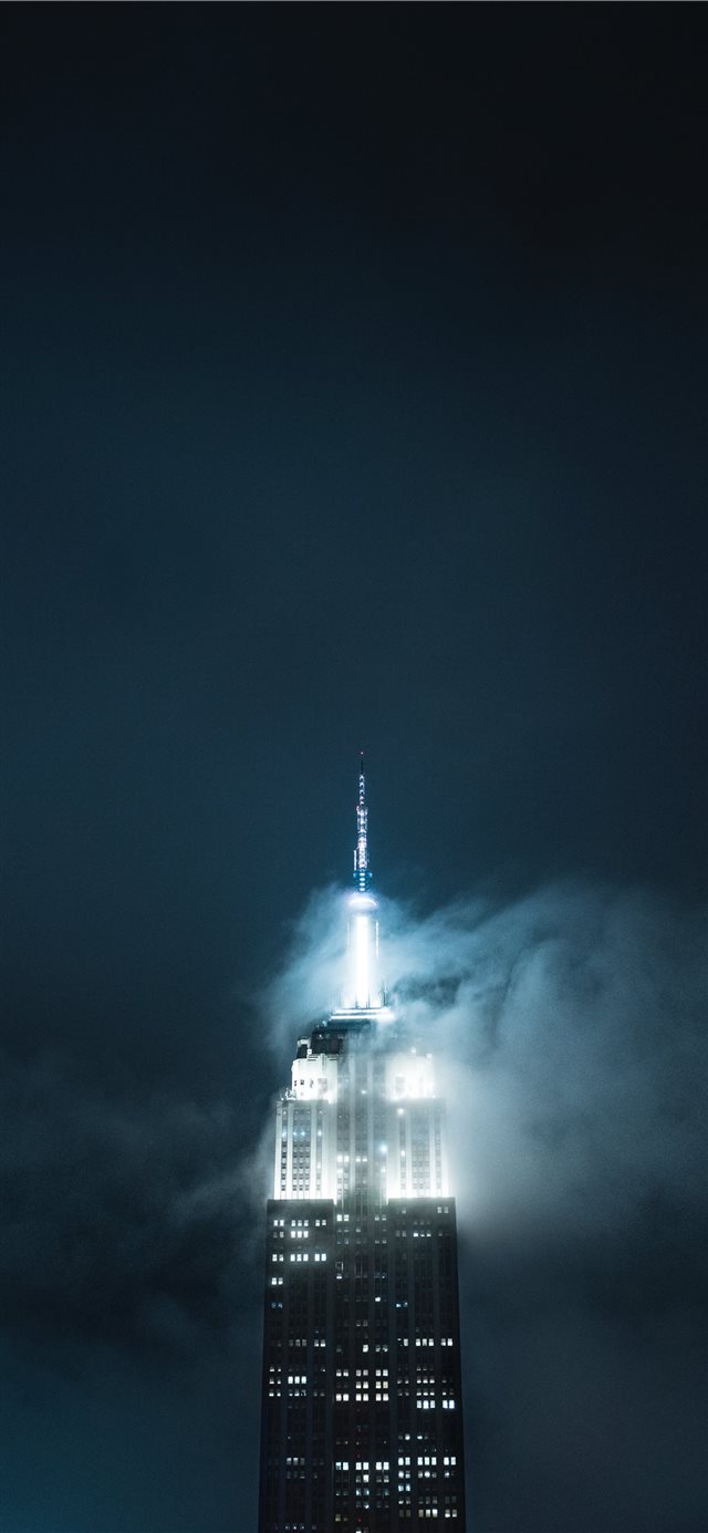 1125x2436 Shrouded by the fog - urban iPhone X Wallpaper