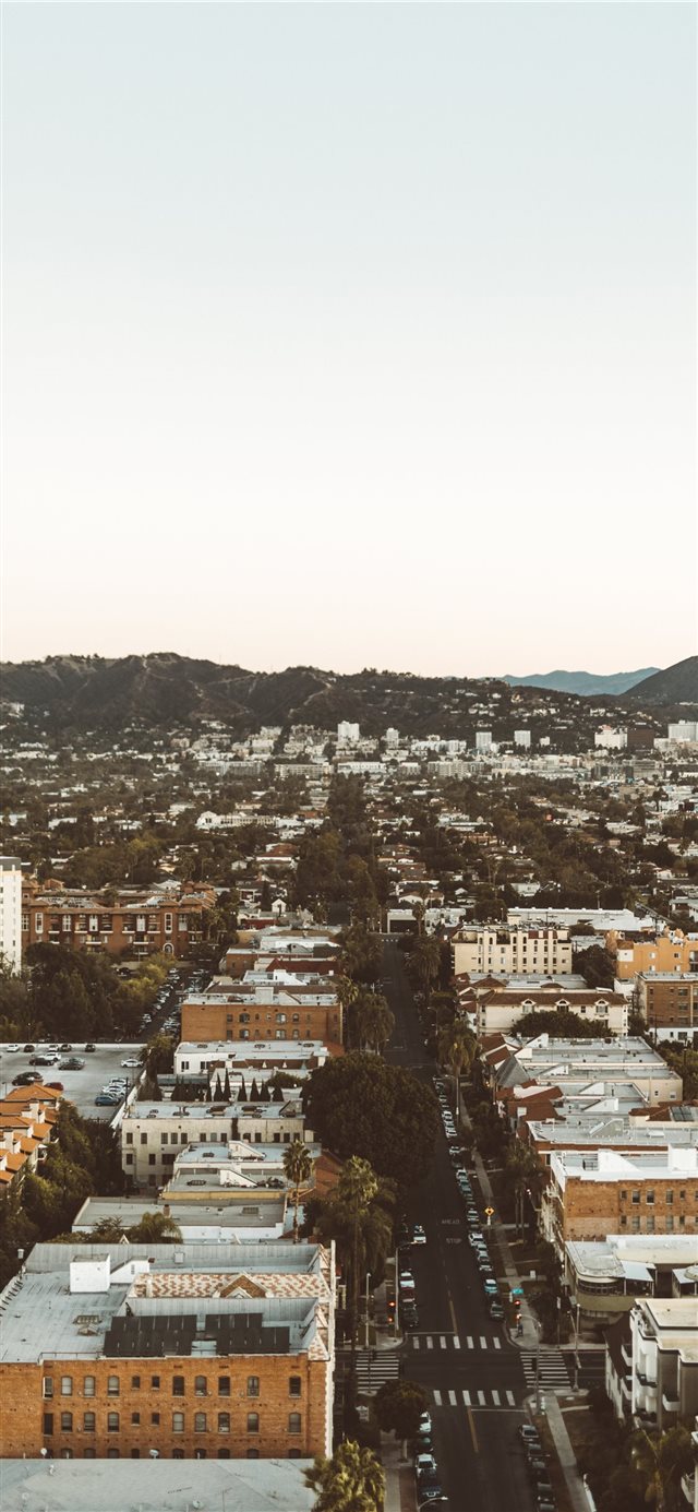 1125x2436 Up High in the City - los angeles iPhone X Wallpaper