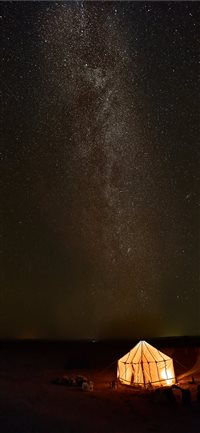 under the milkyway wallpaper