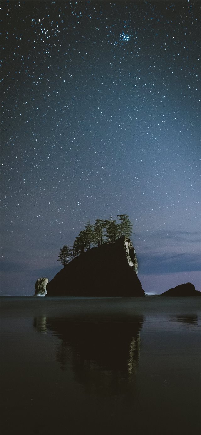 1125x2436 Coastal Nights - canon iPhone X Wallpaper