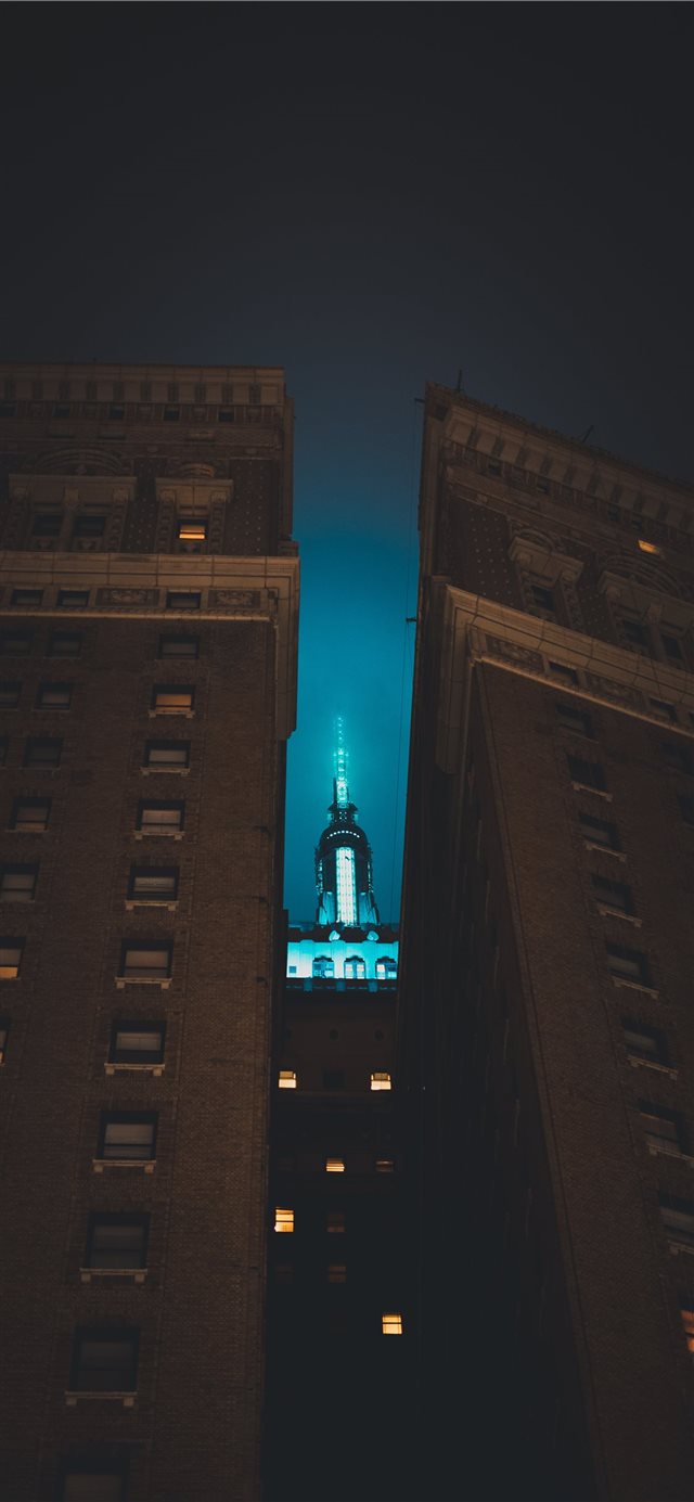 1125x2436 Glowing in the dark - rain iPhone X Wallpaper