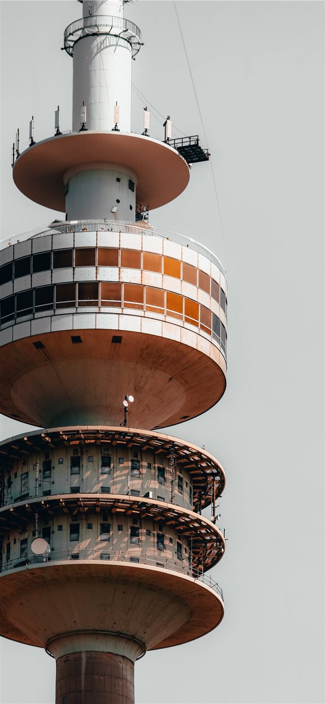 1125x2436 Olympaturm Tower - munich iPhone X Wallpaper