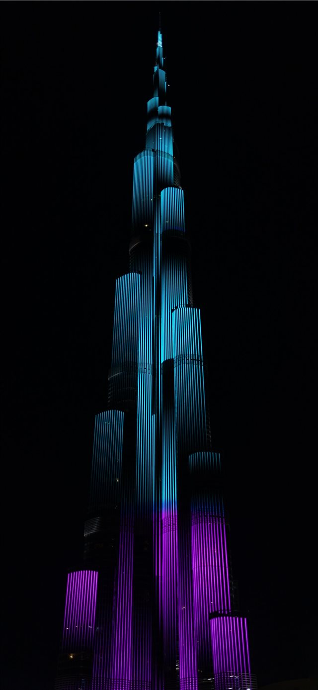 1125x2436 Burj Khalifa  Dubai  UAE - steeple iPhone X Wallpaper