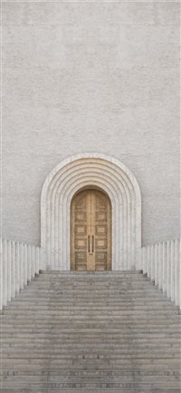 brown wooden door wallpaper