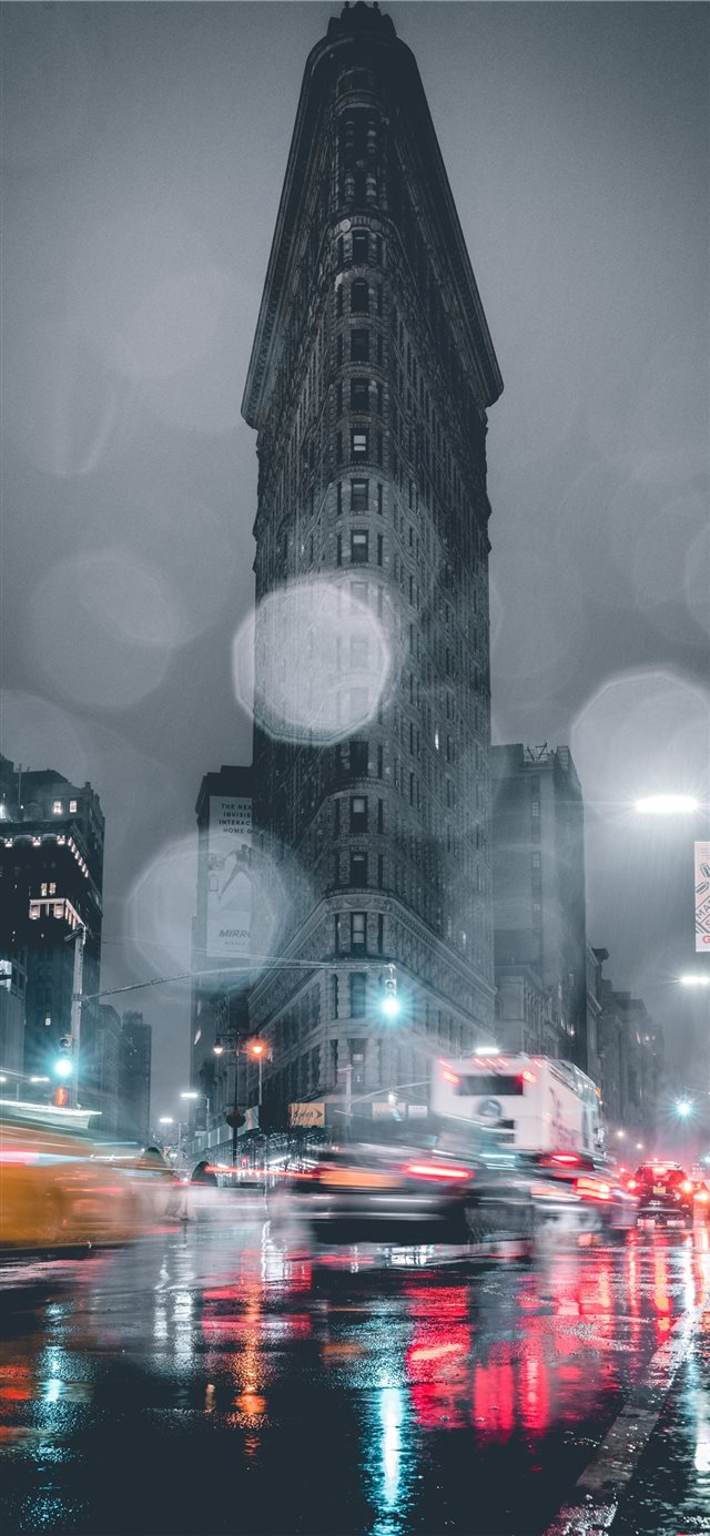 1125x2436 Weather the Storm  - town iPhone X Wallpaper