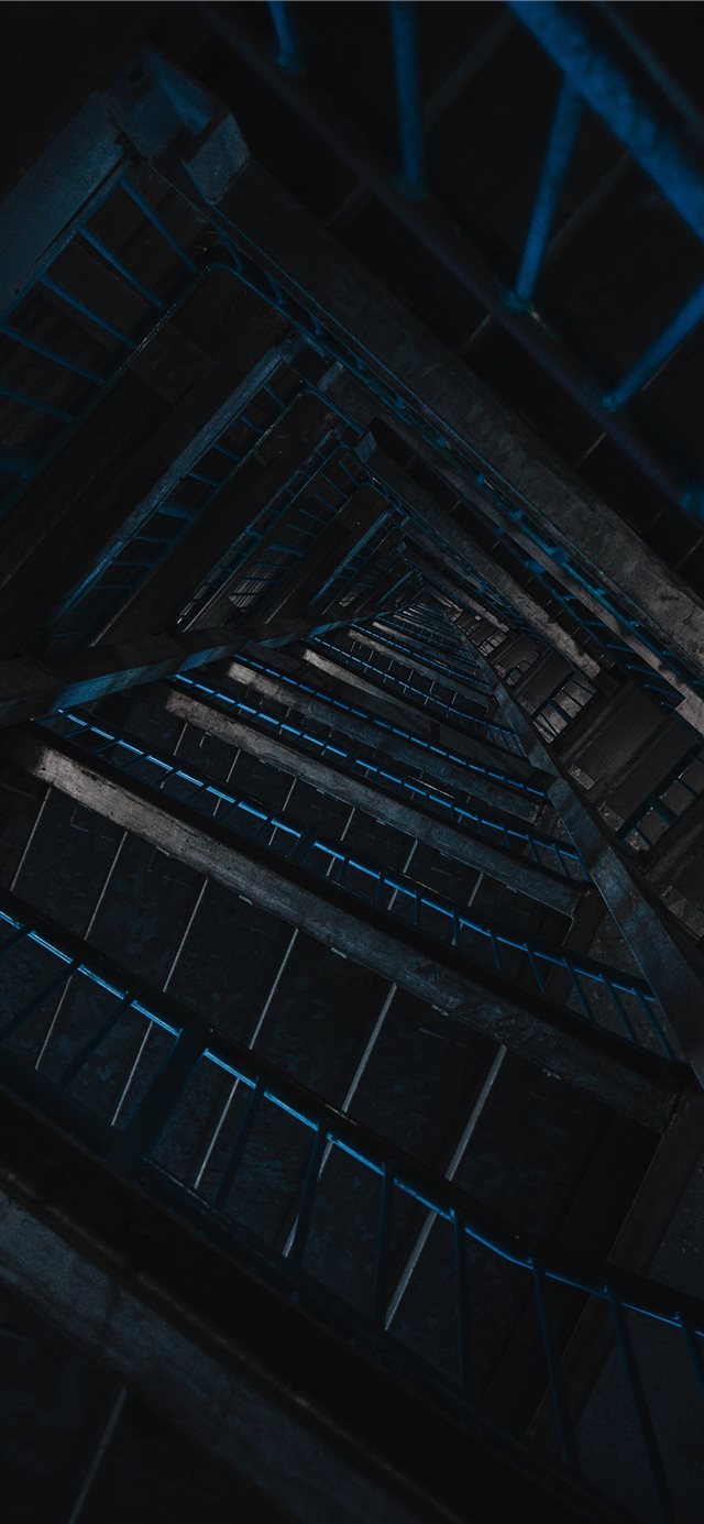 1125x2436 Long way to the top - handrail iPhone X Wallpaper