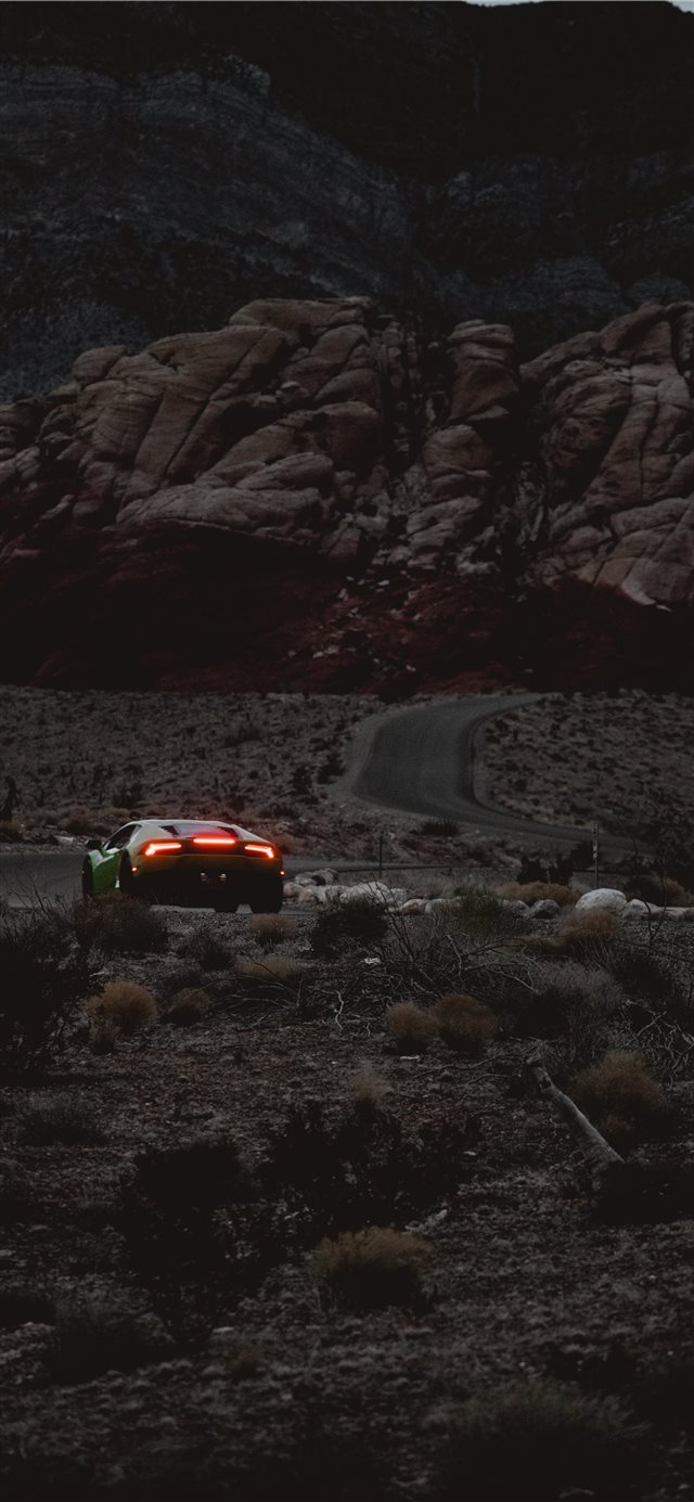 1125x2436 red rock canyon  las vegas - dirt road iPhone X Wallpaper
