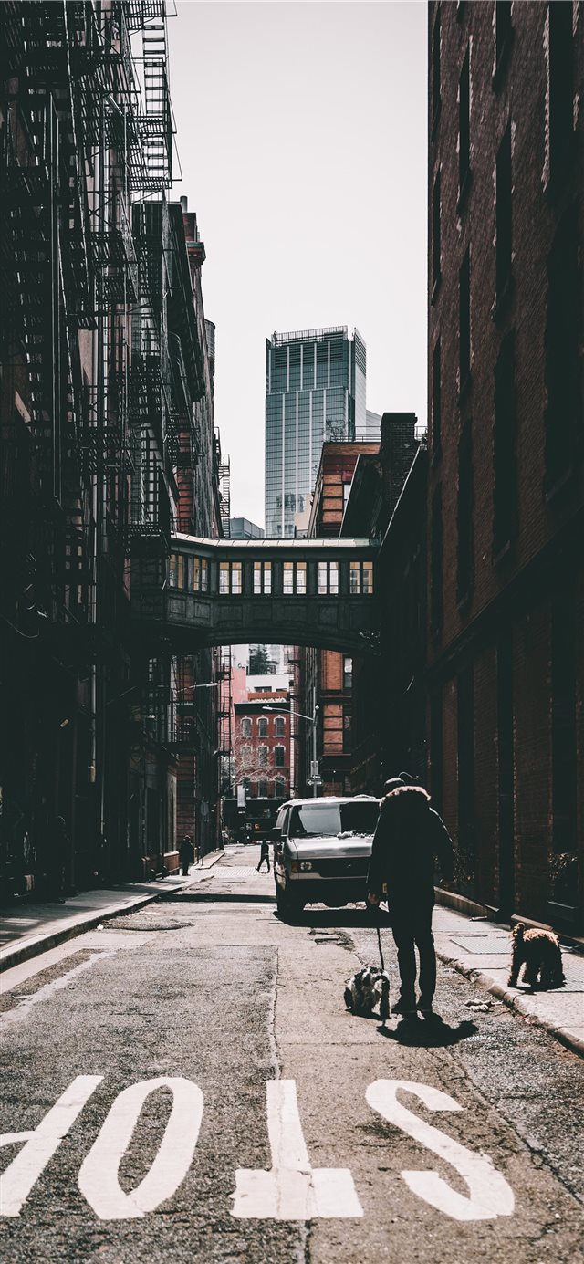 1125x2436 Staple St  - town iPhone X Wallpaper