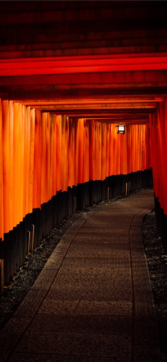 1125x2436 Fushimi inari taisha  kyoto  japan - kyoto iPhone X Wallpaper