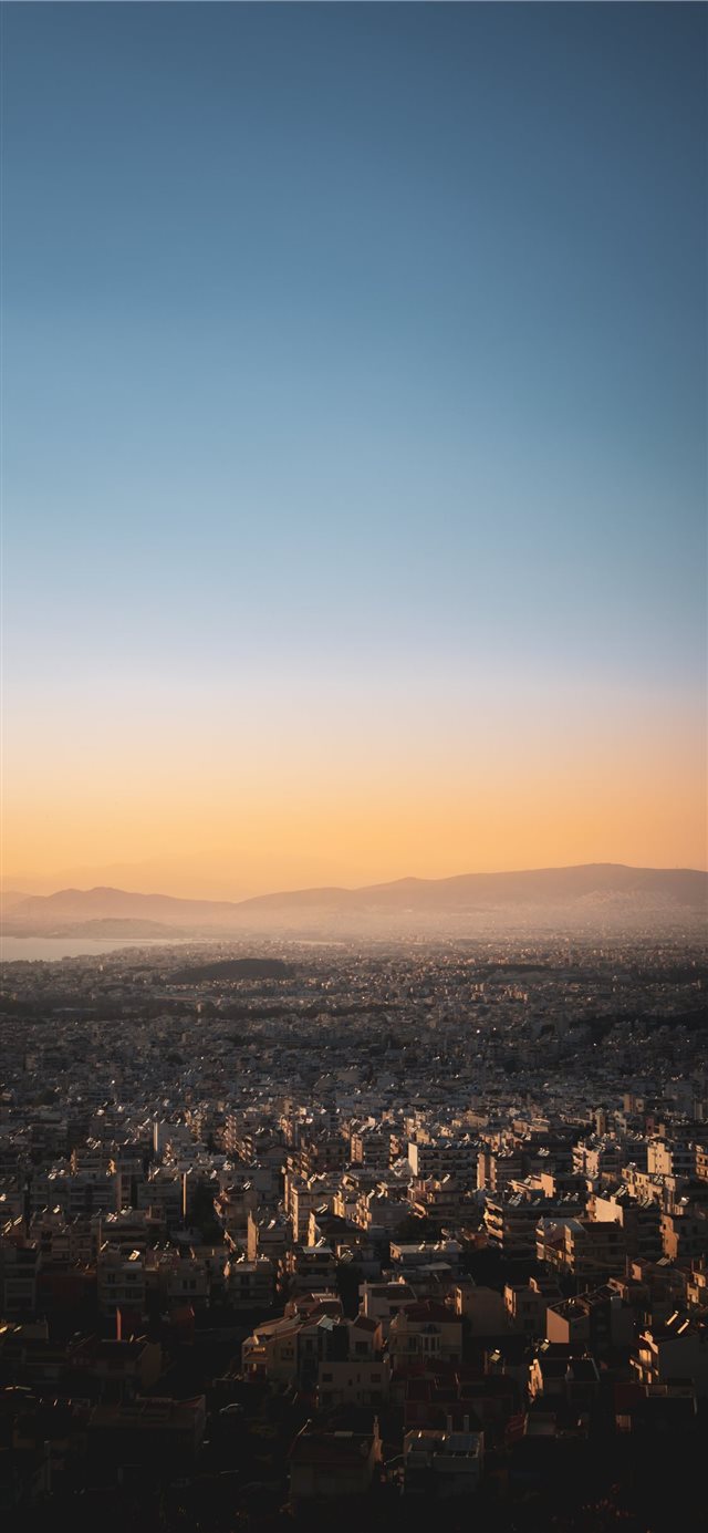 1125x2436 City Of The Past - shadow iPhone X Wallpaper