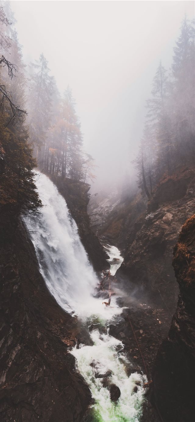 1125x2436 waterfalls -  iPhone X Wallpaper