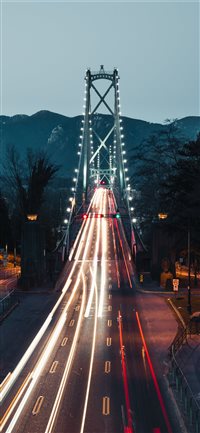 Lions Gate Bridge  Vancouver  Canada wallpaper