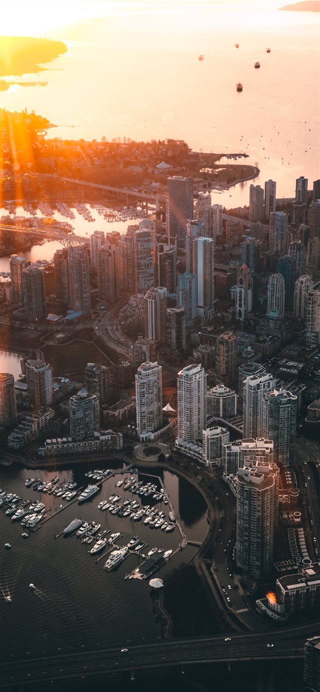 1125x2436 Vancouver  Canada - landscape iPhone X Wallpaper