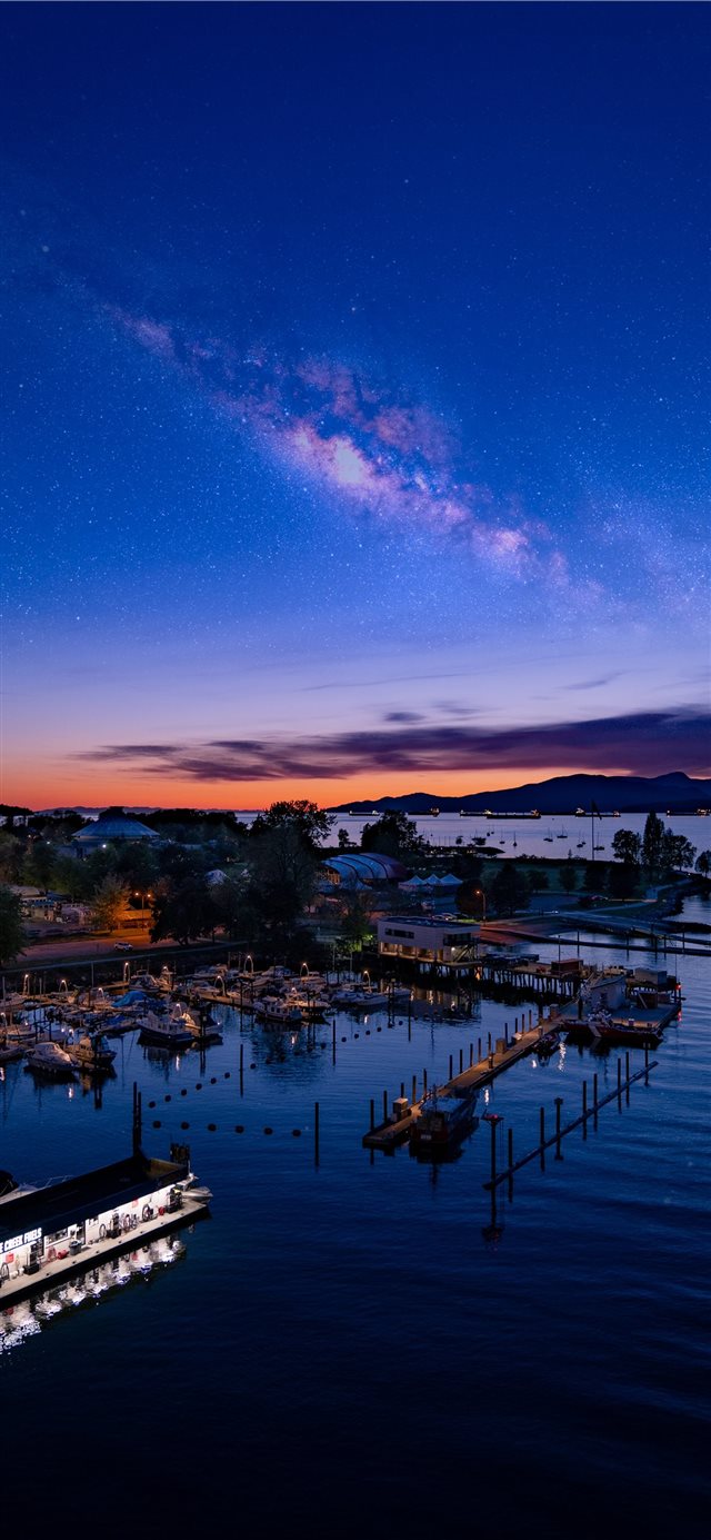 1125x2436 Burrard Bridge  Vancouver  Canada - universe iPhone X Wallpaper